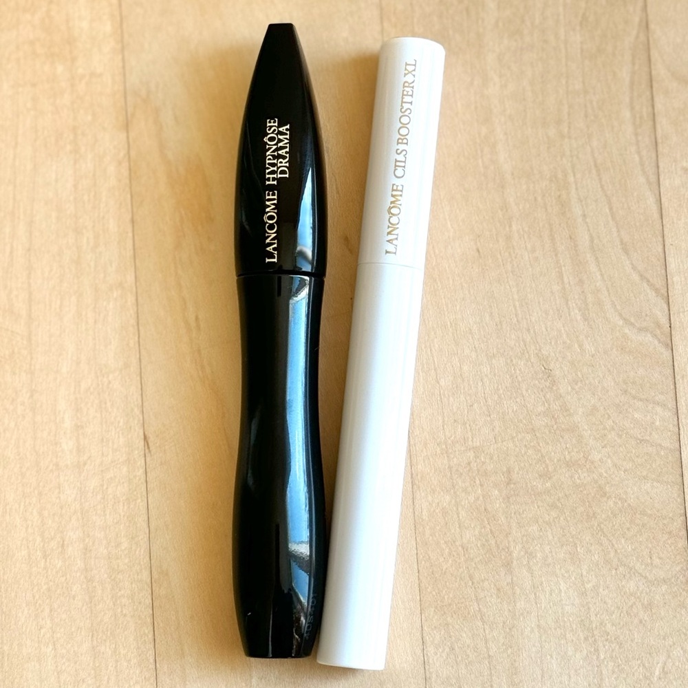 NEW Lancome HYPNOSE DRAMA Mascara 01 Black & CILS BOOSTER XL Lash Base Full Size